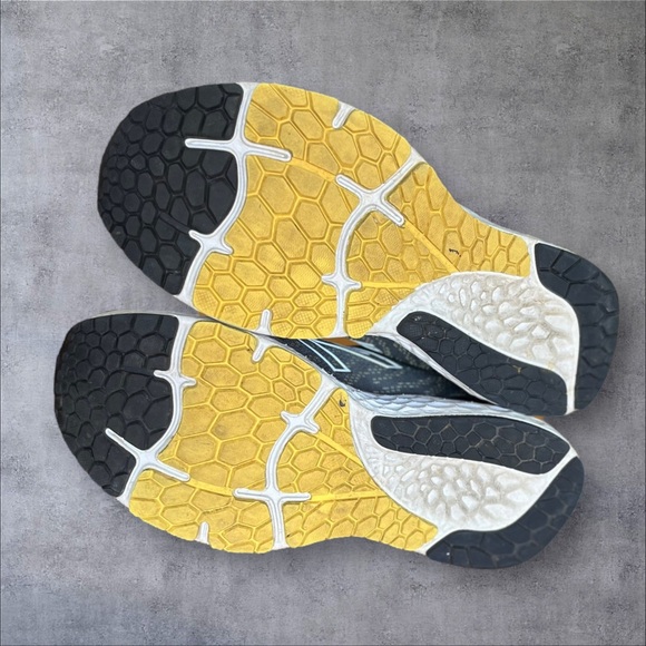 New Balance Ocean Gray/Yellow Sneakers Sz 8.5 D - Picture 11 of 16